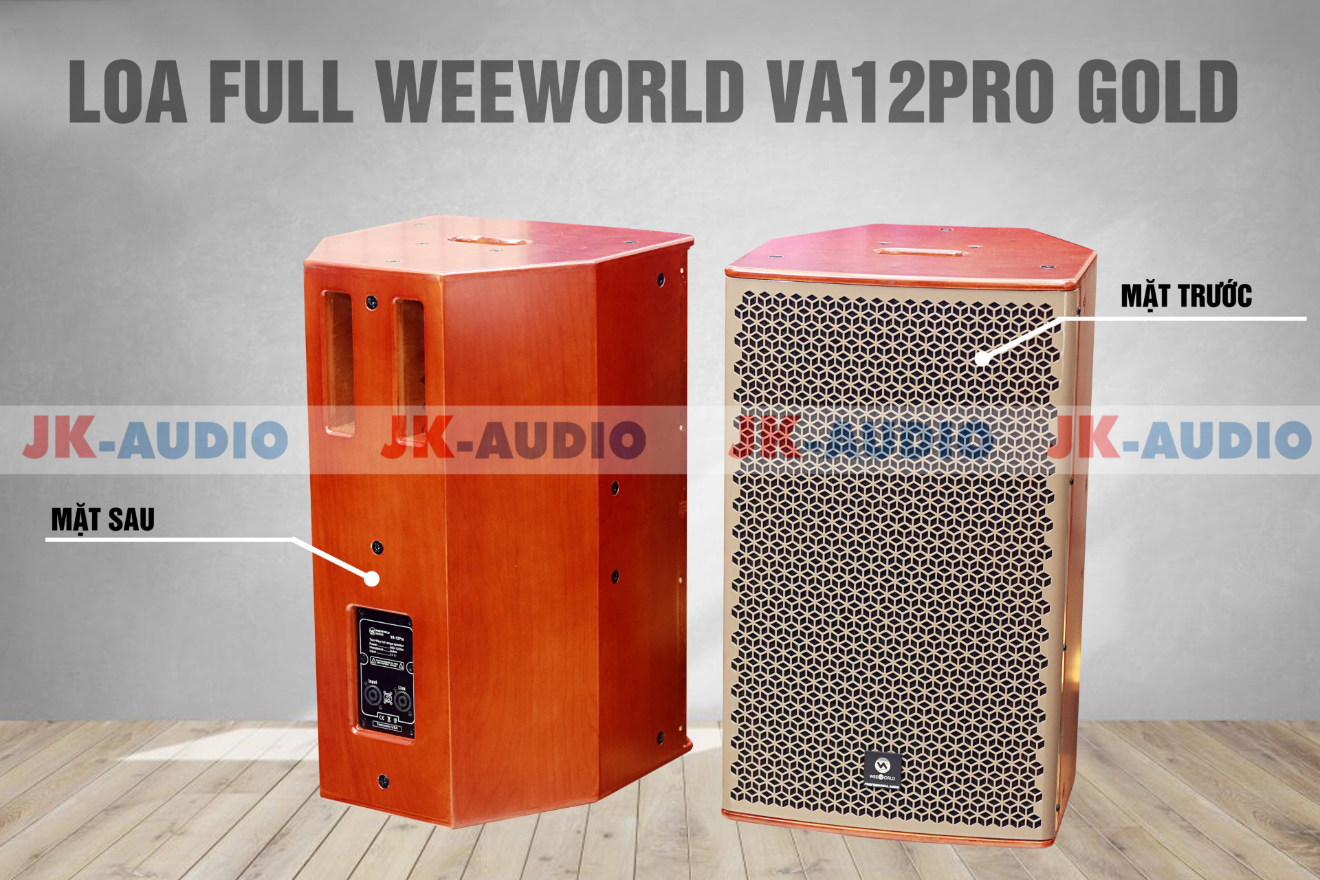 Loa Weeworld Va12pro Gold (Ảnh 1)