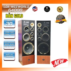 Loa Weeworld G4000 - Gold
