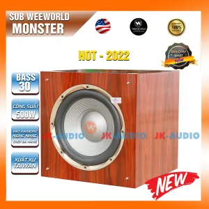Loa Sub Điện Weeworld Monster Bass 30