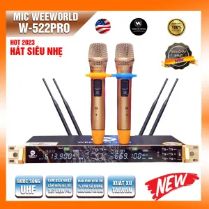 Micro không dây Weeworld 522 Pro