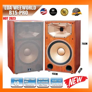 Loa Weeworld B15Pro - Loa Full siêu bass 40