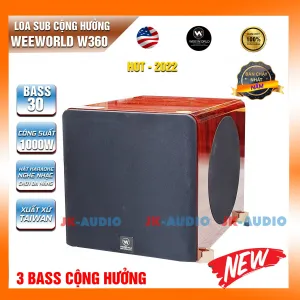 Loa sub cộng hưởng 3 Bass Weeworld W360