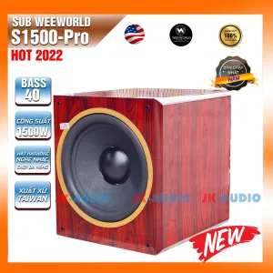 Loa Sub Bass 40 Weeworld S1500 Pro