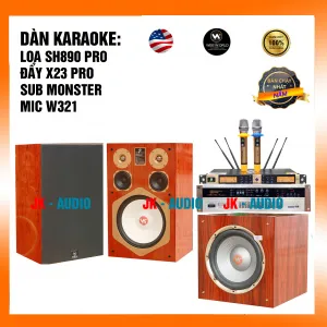 Dàn karaoke gia đình loa Weeworld SH890 Pro 38,5 triệu